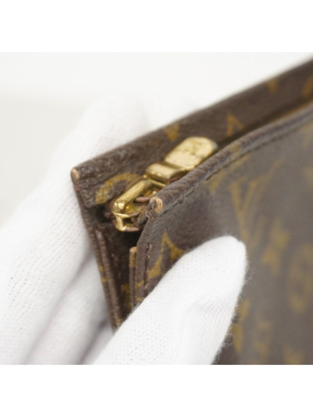 Louis Vuitton Pouch Monogram Poche Toilette 25 Brown - Picture 7 of 8